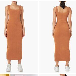 Grey Lab Sleeveless Woven Dress